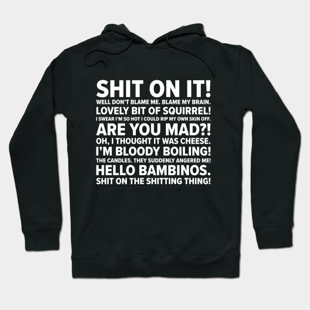 Martin Quotes (Friday Night Dinner) Hoodie by barberdesigniow